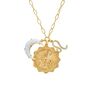 Celestial Zodiac Coin Necklace, thumbnail 4 of 12