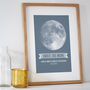 'Under This Moon' Personalised Print, thumbnail 5 of 8