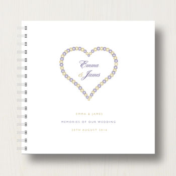 Personalised Wedding Memories Book Or Planner, 10 of 11