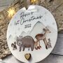 Personalised Baby First Christmas Tree Decoration, thumbnail 2 of 3