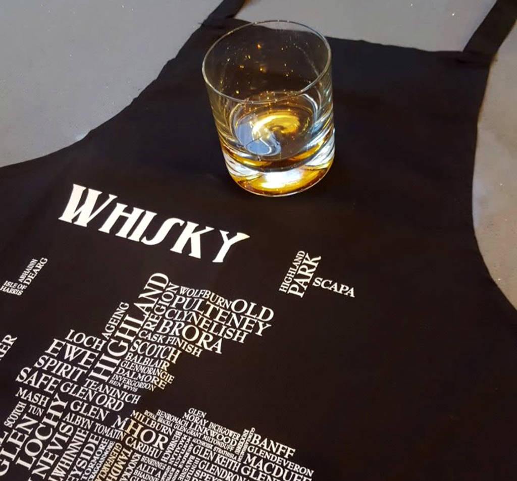 Whisky Map Apron, 1 of 4
