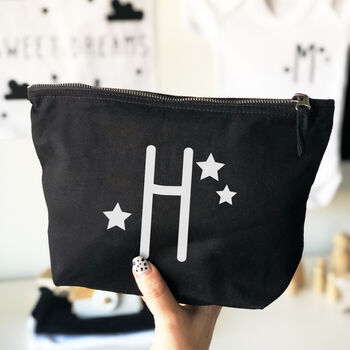 Personalised Star Initial Pouch, 2 of 5
