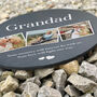 Personalised Photo Memorial Slate Circular Grave Marker, thumbnail 2 of 7