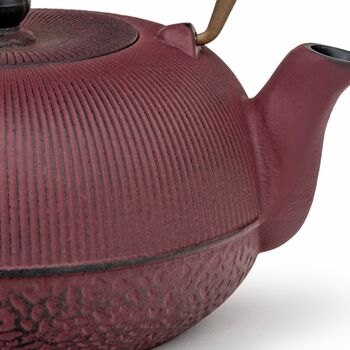 Cast Iron Teapot Sichuan 1000ml With Steel Filter, 9 of 11