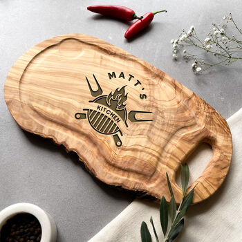 Personalised Engraved Olive Board, 3 of 5