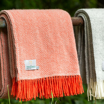 Wool Throw Assorted Colours, 5 of 6