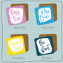 Any Four Coasters, Mix And Match, Bundle, thumbnail 6 of 11