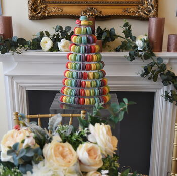 Rainbow Macaron Tower, 5 of 5