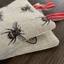 Bee Motif Lavender Bag, thumbnail 3 of 8