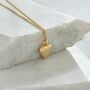 Heart Pendant Necklace Gold Vermeil, thumbnail 1 of 7