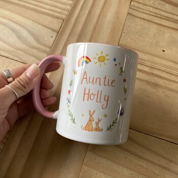 Personalised Name Mug Gift For Aunty Nan Friend, 4 of 5