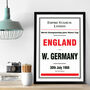 Personalised Retro Sporting Event Print, thumbnail 1 of 3