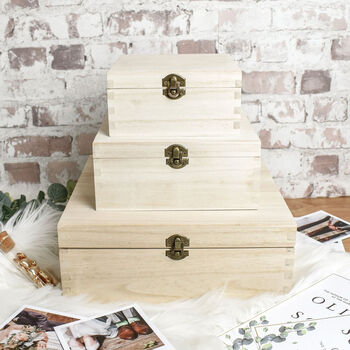 Engraved Anniversary Keepsake Box, 2 of 3