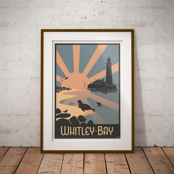 Whitley Bay Travel Print, 3 of 3