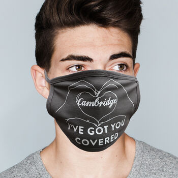 Unisex My Place 'I've Got You Covered' Face Mask, 2 of 5