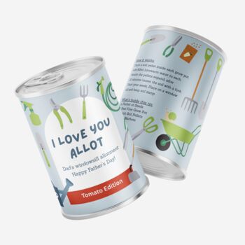 Father's Day Personalised Grow Your Own Vegetables Kit, 3 of 6