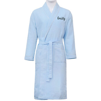 Personalised Waffle Dressing Gown, 11 of 12
