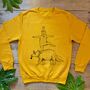Bear And Triceratops Men's Jumper, thumbnail 1 of 4