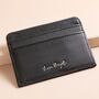 Personalised Men's Leather Card Holder, thumbnail 2 of 2