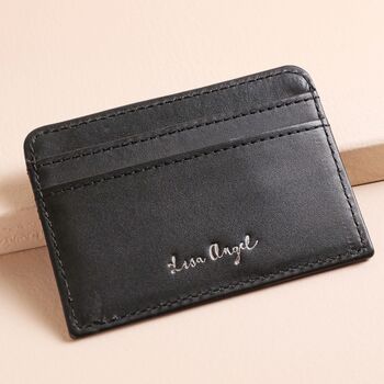 Personalised Men's Leather Card Holder, 2 of 2