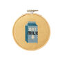 Oat Milk Cross Stitch Kit, thumbnail 2 of 5