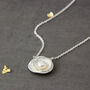Sterling Silver Shell Pearl Necklace, thumbnail 2 of 10
