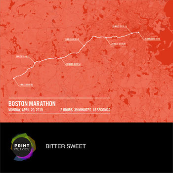 Personalised Boston Marathon Poster, 2 of 12