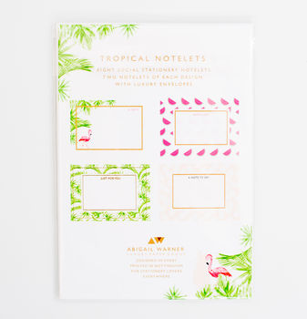 Tropical Design Notelets, 3 of 3