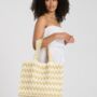 Straw Woven Shoulder Tote Bags, thumbnail 2 of 6