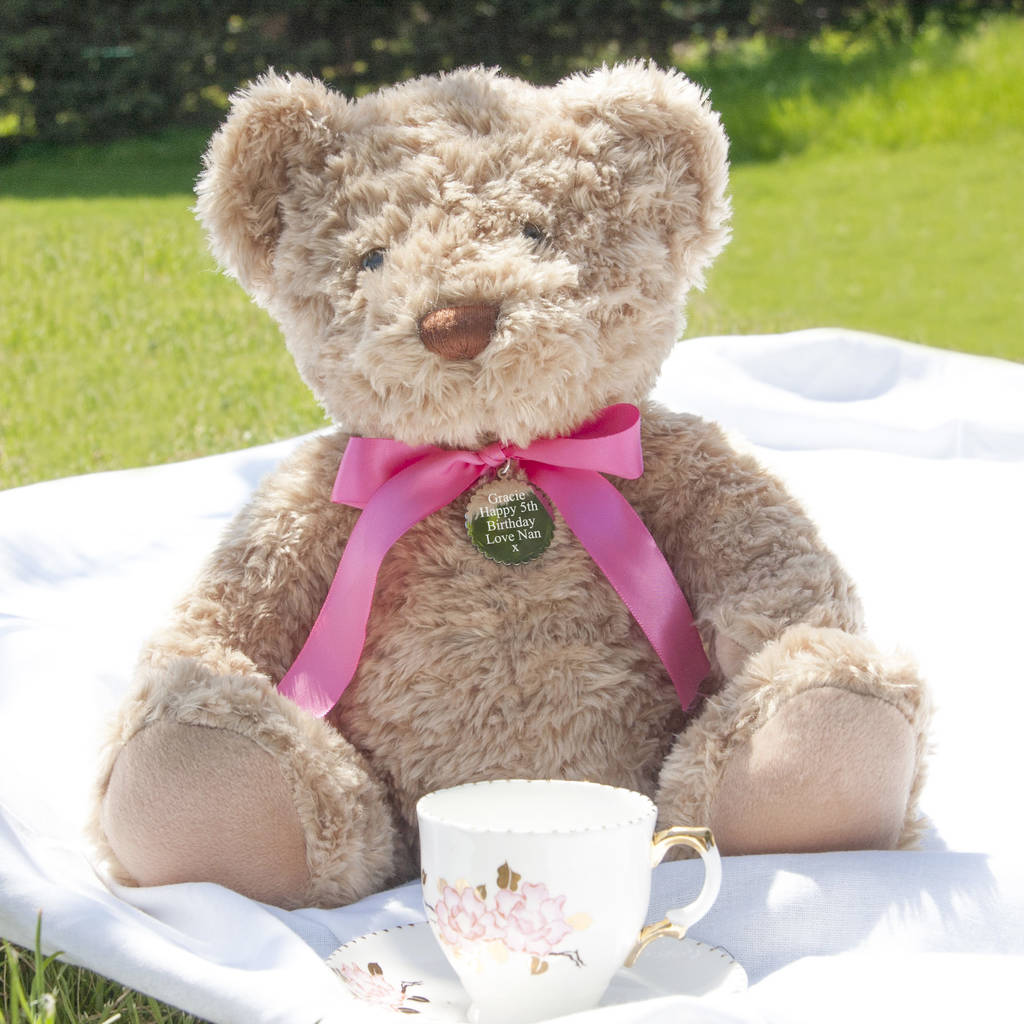 personalised birthday bear