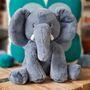 100% Recycled Large Soft Toy Elephant, thumbnail 1 of 2