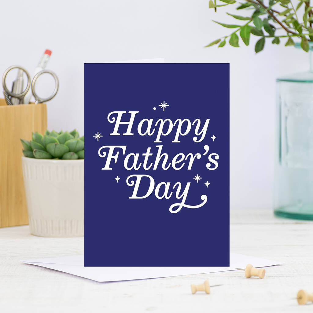 Happy Father's Day Card By Sadler Jones | notonthehighstreet.com
