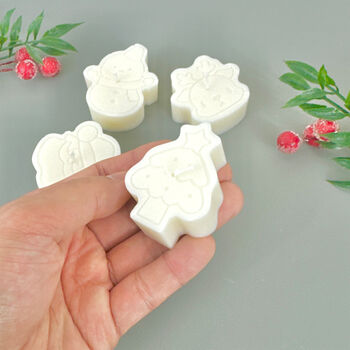 Festive Soy Wax Tealight Gift Set And Secret Santa Gift, 8 of 12