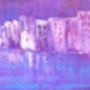Purple Haze Original Acrylic Painting, thumbnail 3 of 3