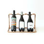 Handmade Wine Rack Organiser In Copper, thumbnail 6 of 6