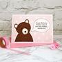 'Little Bear' Personalised Birthday Card, thumbnail 1 of 3