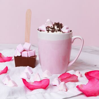 Milk Hot Chocolate Spoon With Heart Marshmallows, 2 of 4