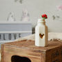 Porcelain Bottle With A Gold Heart And Red Rose, thumbnail 7 of 12