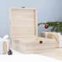 Personalised Couple's Wreath Christmas Eve Box, thumbnail 6 of 12