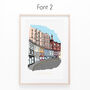 Personalised Edinburgh Cityscape Print, thumbnail 3 of 6