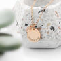 Personalised Heart And Disc Necklace, thumbnail 9 of 10