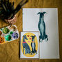 Sighthound Love Greetings Card, thumbnail 7 of 10