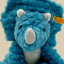Steiff Dixi Triceratops And Personalised Dinosaur Pyjamas, thumbnail 5 of 7