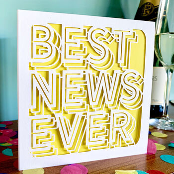 Best News Ever Card, 2 of 4