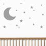 Moon And Stars Wall Stickers, thumbnail 1 of 9