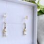 Earrings Set With Studs And Hoops, thumbnail 4 of 7
