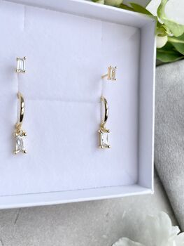 Earrings Set With Studs And Hoops, 4 of 7