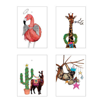 'Festive Fiesta' Christmas Gift Tags, 4 of 4