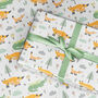 Mothers Day Wrapping Paper Roll, Fox Crocodile Baby, thumbnail 1 of 3