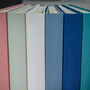 Large Personalised Linen Wedding Guest Book With A Sleek And Stylish Design, thumbnail 3 of 12